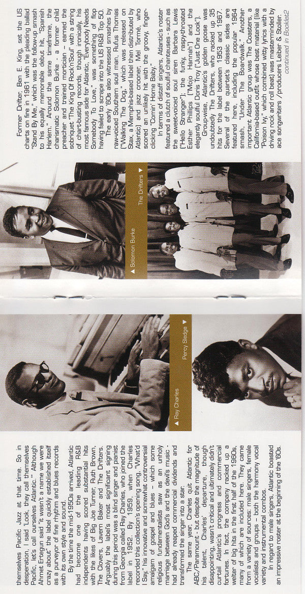 Various : Atlantic Gold - 100 Soul Classics (4xCD, Comp)
