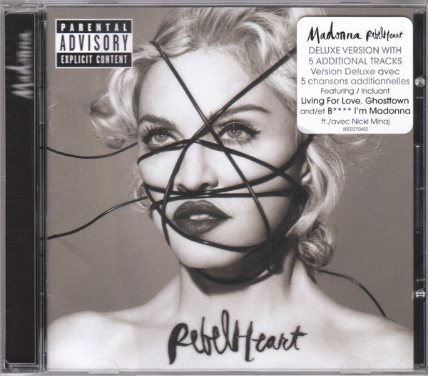 Madonna : Rebel Heart (CD, Album, Dlx)