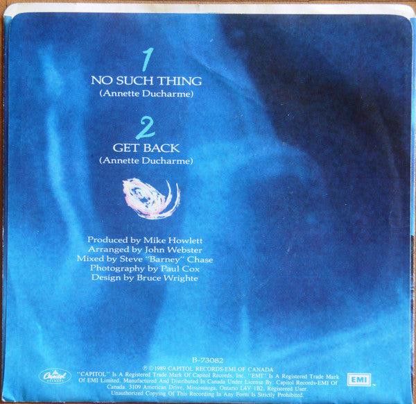 Annette Ducharme : No Such Thing (7", Single)