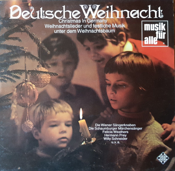 Various : Deutsche Weihnacht (Christmas In Germany - Weihnachtslieder Und Festliche Musik Unter Dem Weihnachtsbaum) (LP, Comp, RE)