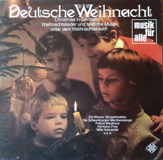 Various : Deutsche Weihnacht (Christmas In Germany - Weihnachtslieder Und Festliche Musik Unter Dem Weihnachtsbaum) (LP, Comp, RE)