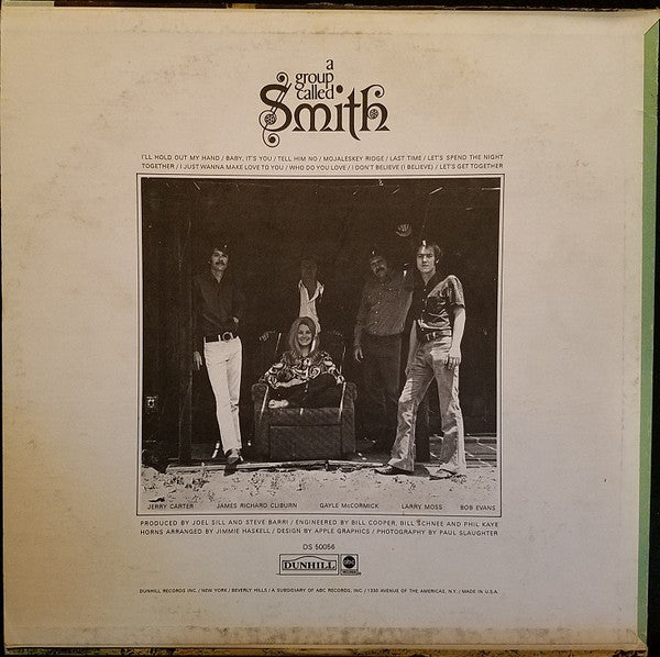 Smith (3) : A Group Called Smith (LP, Album)