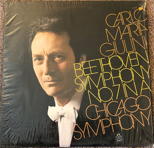 Carlo Maria Giulini, Ludwig van Beethoven, Chicago Symphony Orchestra : Symphony No.7 In A (LP, Album)