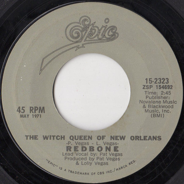 Redbone : Maggie / The Witch Queen Of New Orleans (7", Single, RE)