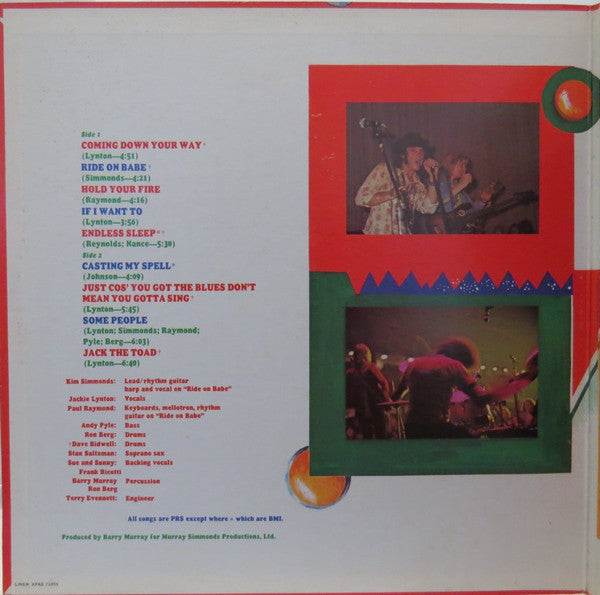 Savoy Brown : Jack The Toad (LP, Album)