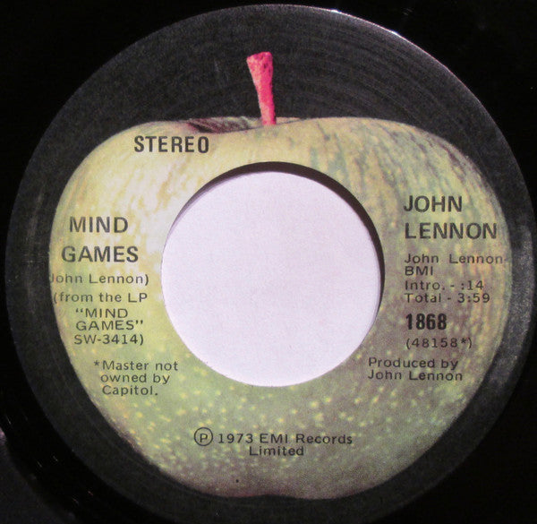 John Lennon : Mind Games (7", Single)