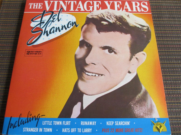 Del Shannon : The Vintage Years (2xLP, Comp)