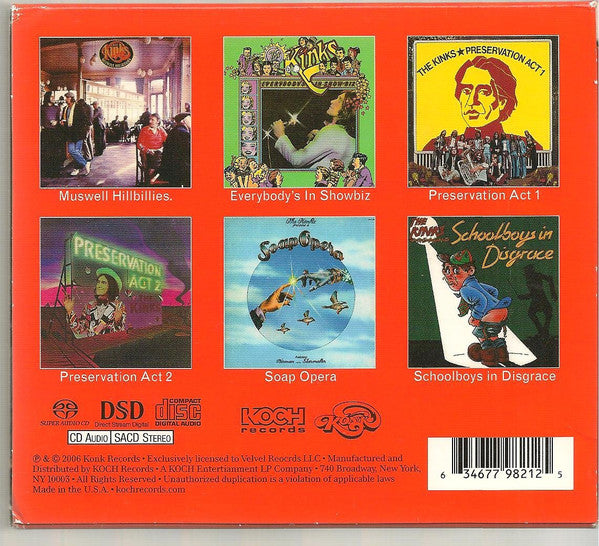 The Kinks : RCA Years (SACD, Hybrid, Album, RE + SACD, Hybrid, Album, RE )