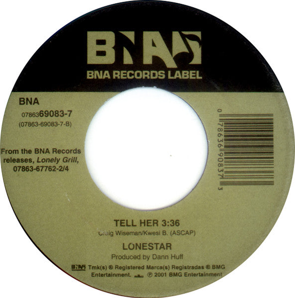 Lonestar (3) : I'm Already There (7")