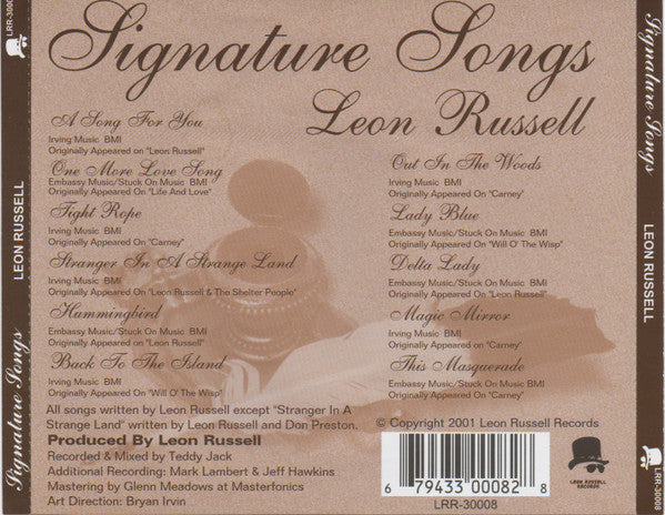 Leon Russell : Signature Songs (CD, Album)