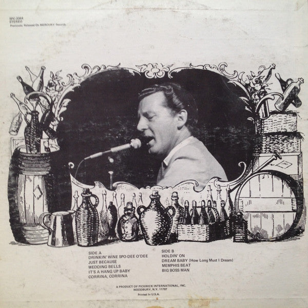 Jerry Lee Lewis : Drinkin' Wine Spo-Dee O'Dee (LP, Comp)