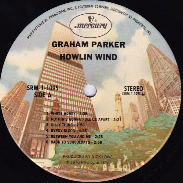 Graham Parker : Howlin Wind (LP, Album)