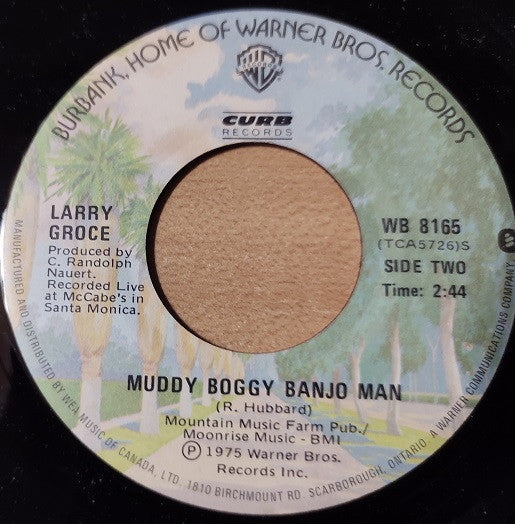 Larry Groce : Junk Food Junkie (7")