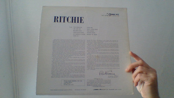 Ritchie Valens : Ritchie (LP, Album, RE)