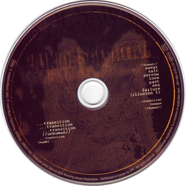 Pain Of Salvation : Remedy Lane (CD, Album, Sli)
