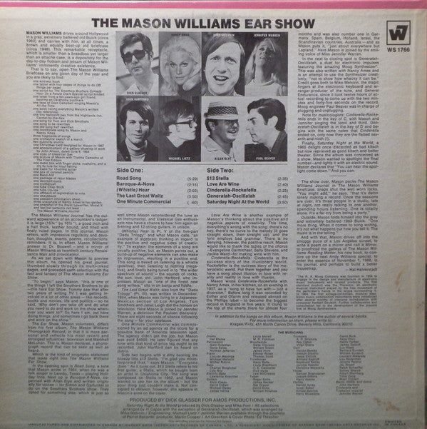 Mason Williams : The  Mason Williams Ear Show (LP, Album)