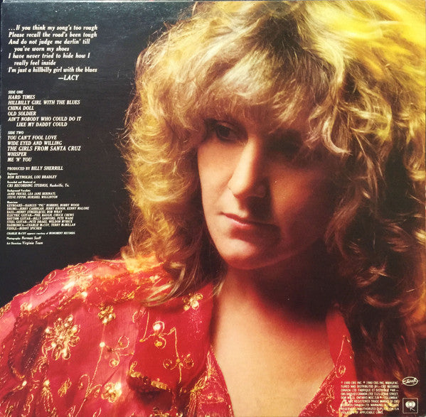 Lacy J. Dalton : Hard Times (LP, Album)