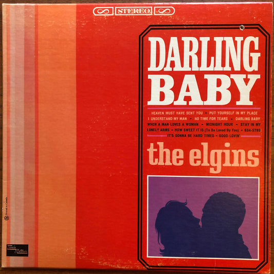 The Elgins : Darling Baby (LP, Album)