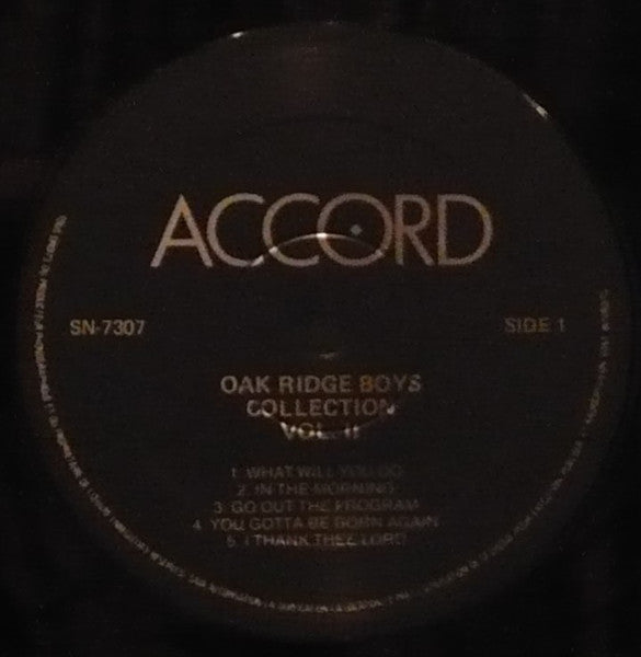 The Oak Ridge Boys : Oak Ridge Boys Collection Vol. 2 (LP, Comp)