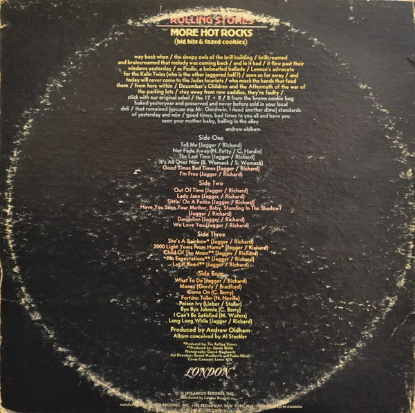 The Rolling Stones : More Hot Rocks (Big Hits & Fazed Cookies) (2xLP, Comp)