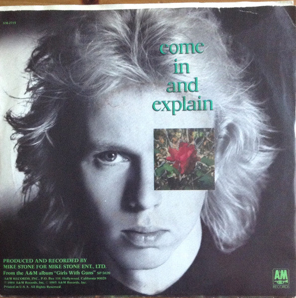 Tommy Shaw : Free To Love You (7", Single)