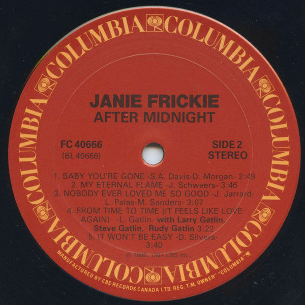 Janie Frickie* : After Midnight (LP, Album)