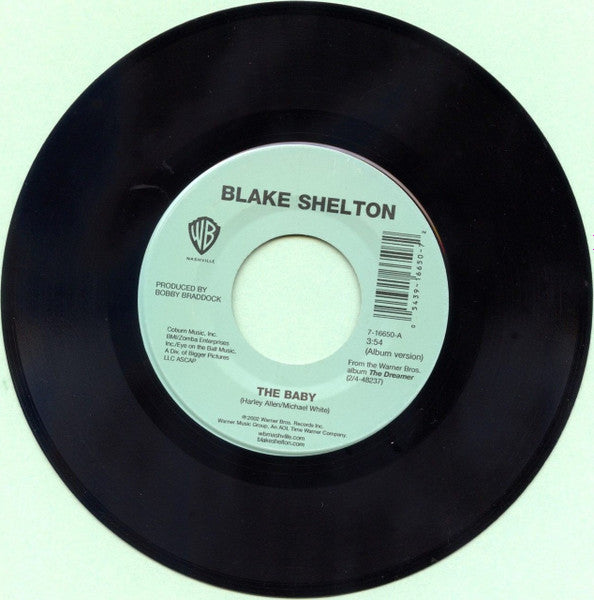 Blake Shelton : The Baby / Heavy Liftin (7", Single)