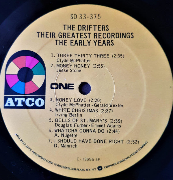 The Drifters : Their Greatest Recordings, The Early Years (LP, Comp, Gat)