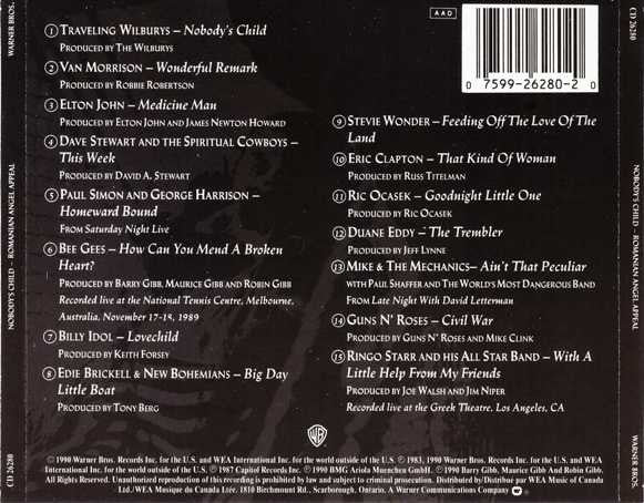 Various : Nobody's Child - Romanian Angel Appeal (CD, Album)