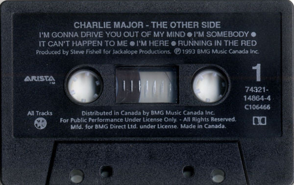 Charlie Major : The Other Side (Cass, Album, Club, Dol)