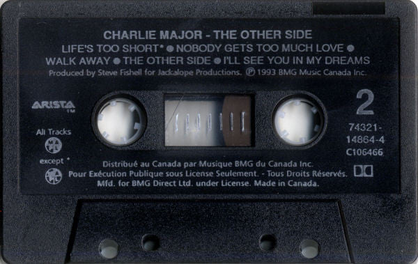 Charlie Major : The Other Side (Cass, Album, Club, Dol)