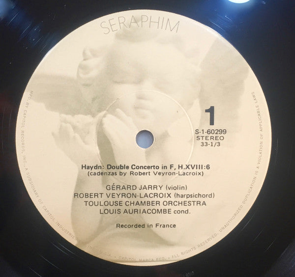 Haydn*, Robert Veyron-Lacroix, Toulouse Chamber Orchestra* : Harpsichord Concertos, Album 2 (LP, Album)