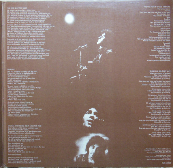 Albert Hammond : The Free Electric Band (LP, Album, Gat)