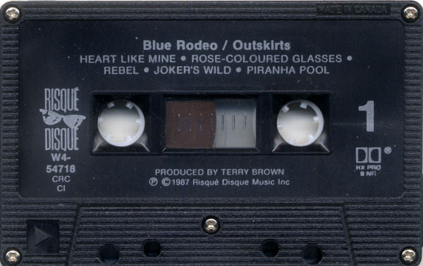 Blue Rodeo : Outskirts (Cass, Album, Club, Dol)