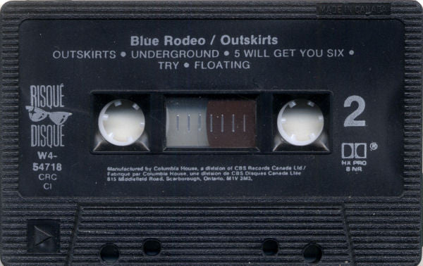 Blue Rodeo : Outskirts (Cass, Album, Club, Dol)