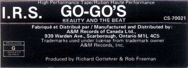 Go-Go's : Beauty And The Beat (Cass, Album, Dol)
