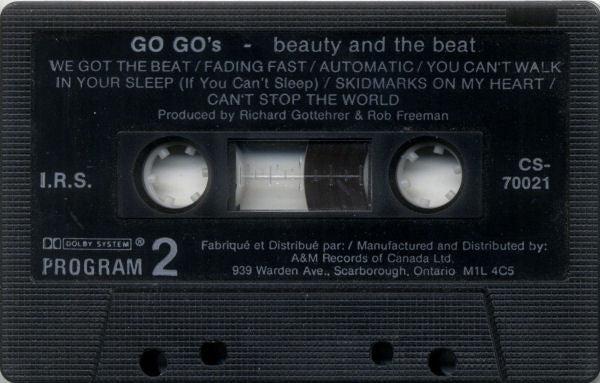 Go-Go's : Beauty And The Beat (Cass, Album, Dol)