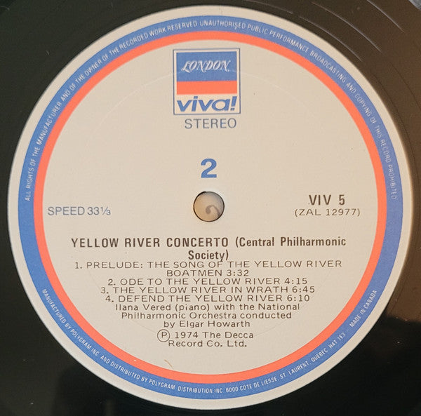 Various : Warsaw Concerto / Cornish Rhapsody / Yellow River Concerto (LP, Comp)