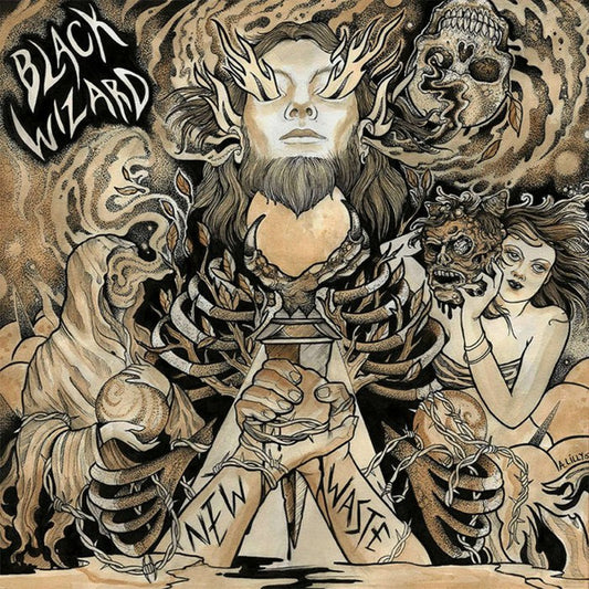 Black Wizard (2) : New Waste (LP, Album, Ltd)
