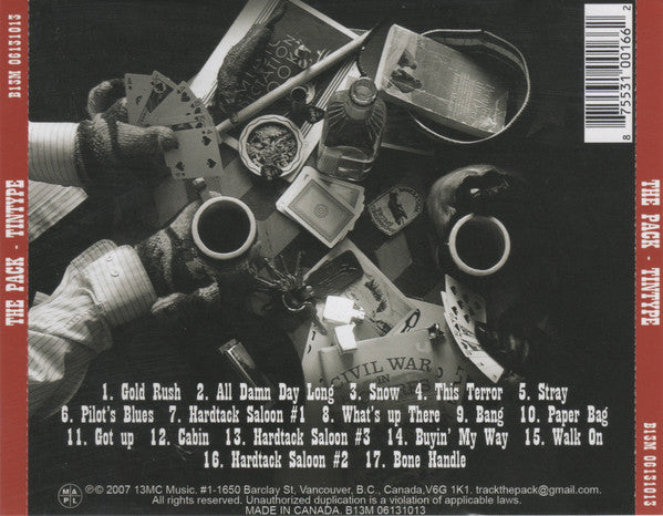 The Pack A.D. : Tintype (CD, Album)