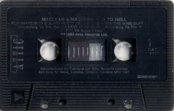 Maclean And Maclean : Go To Hell (Cass, Album, Dol)