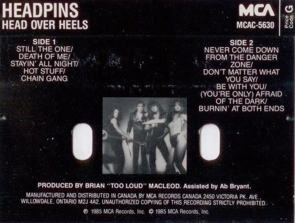 Headpins : Head Over Heels (Cass, Album, Dol)