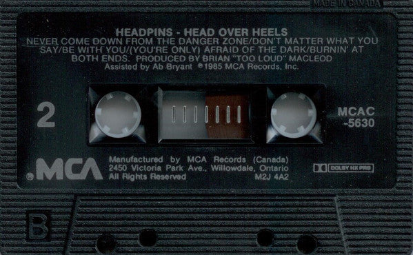 Headpins : Head Over Heels (Cass, Album, Dol)