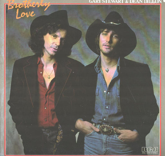 Gary Stewart And Dean Dillon : Brotherly Love (LP, Album)