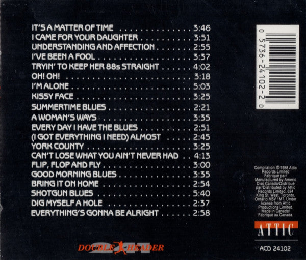 Downchild Blues Band : Double Header (CD, Comp, RE)