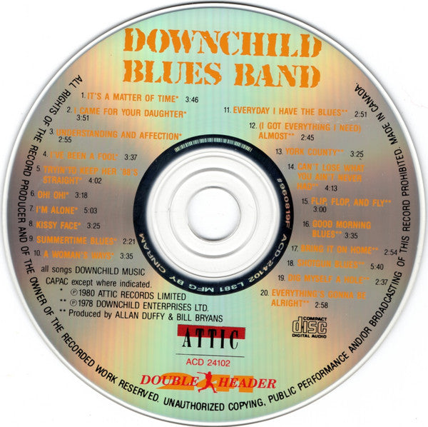 Downchild Blues Band : Double Header (CD, Comp, RE)