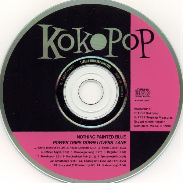 Nothing Painted Blue : Power Trips Down Lovers' Lane (CD, Album)