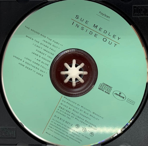 Sue Medley : Inside Out (CD, Album)