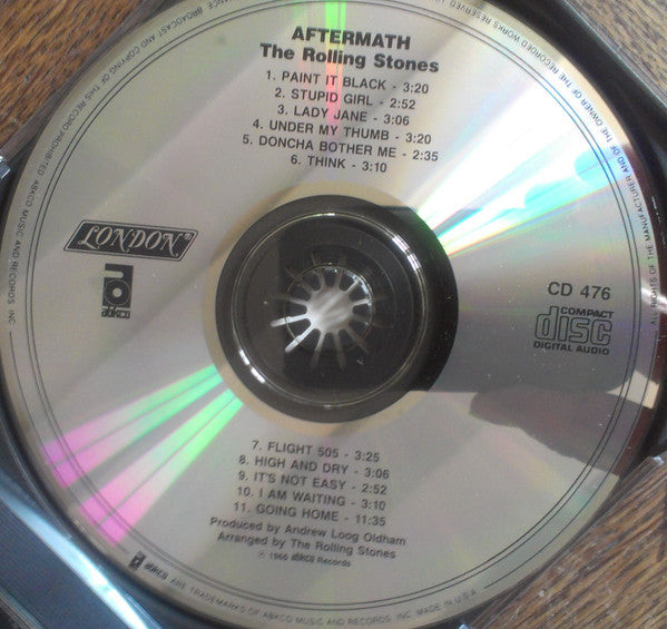 The Rolling Stones : Aftermath (CD, Album, RM)