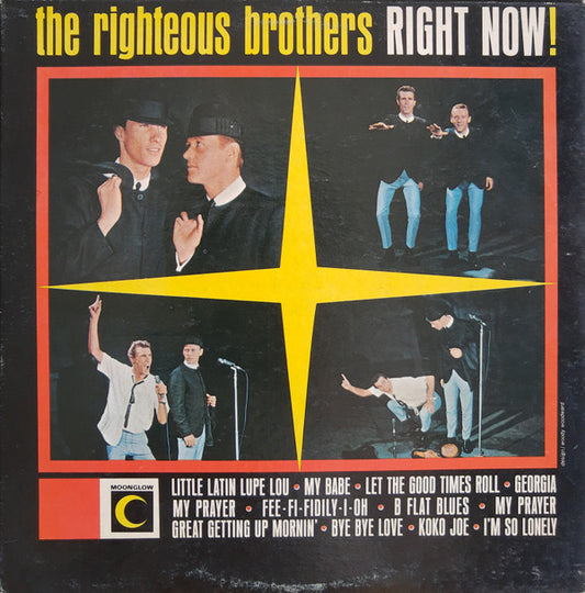 The Righteous Brothers : Right Now! (LP, Album, Mono)